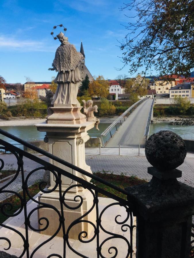 Ferienwohnung An Der Romantischen Salzachschleife Naehe Salzburg Laufen Buitenkant foto
